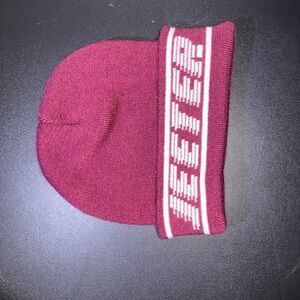 Maroon Knit Beanie